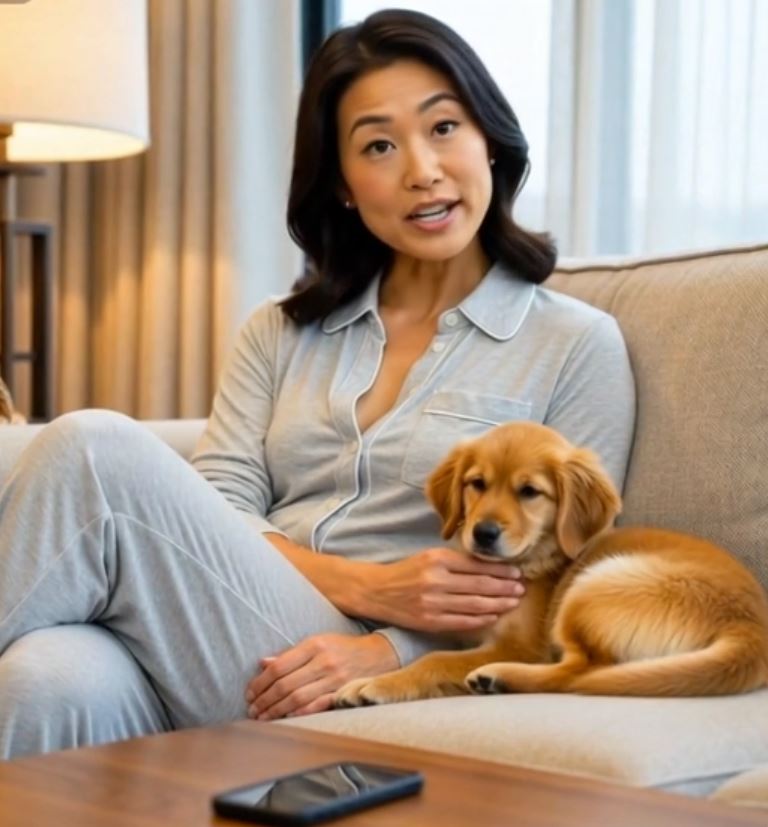 Sarah at home — work and life in balance