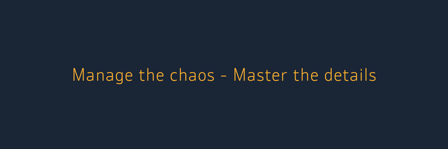 Chaos to details